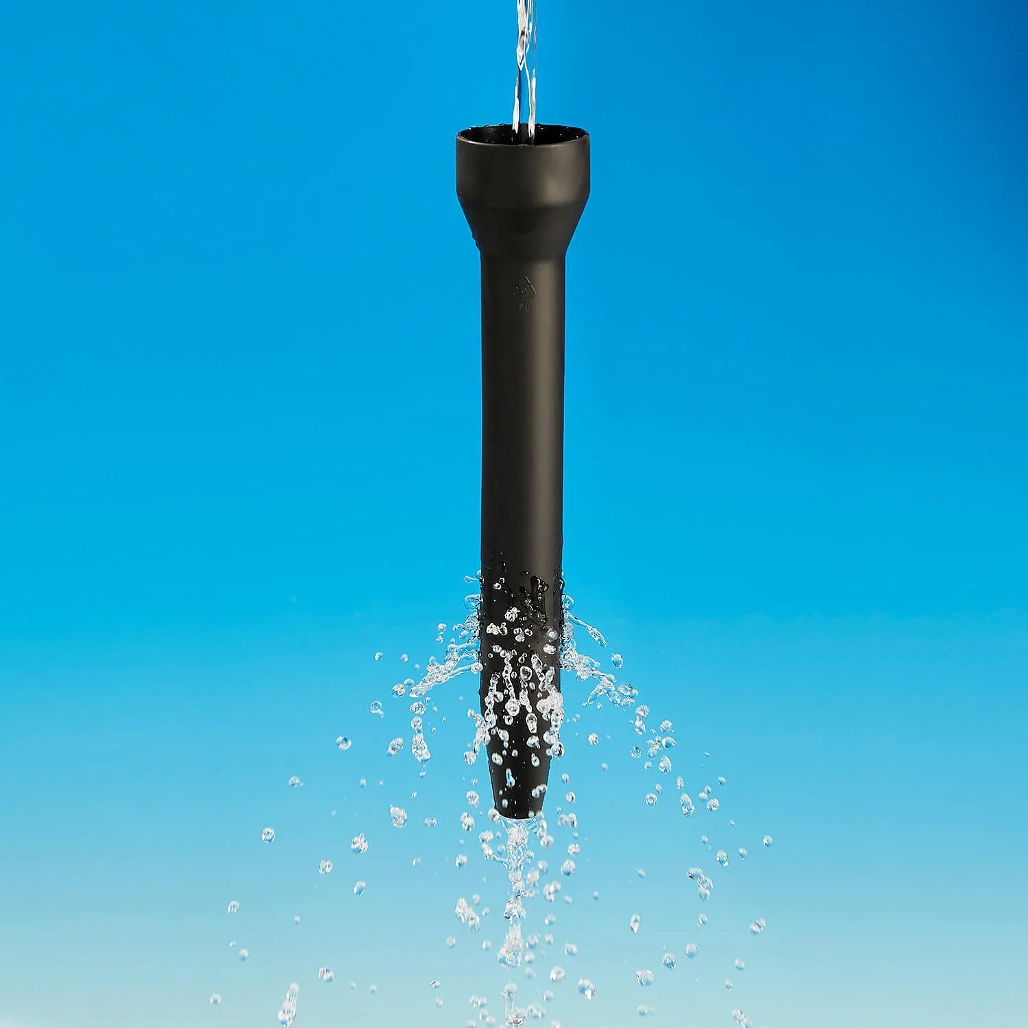 Garden and vegetable plot irrigation device water-permeable device fertilizer application and watering at the root level