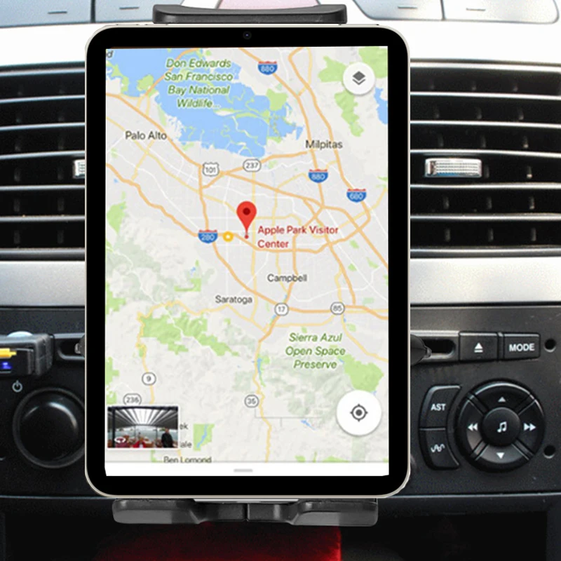 

Универсальная подставка для планшета 4–11 дюймов, автомобильный кронштейн для компакт-дисков, крепление для мобильного телефона для iPad Pro Mini Xiaomi Samsung Tab PC iPhone