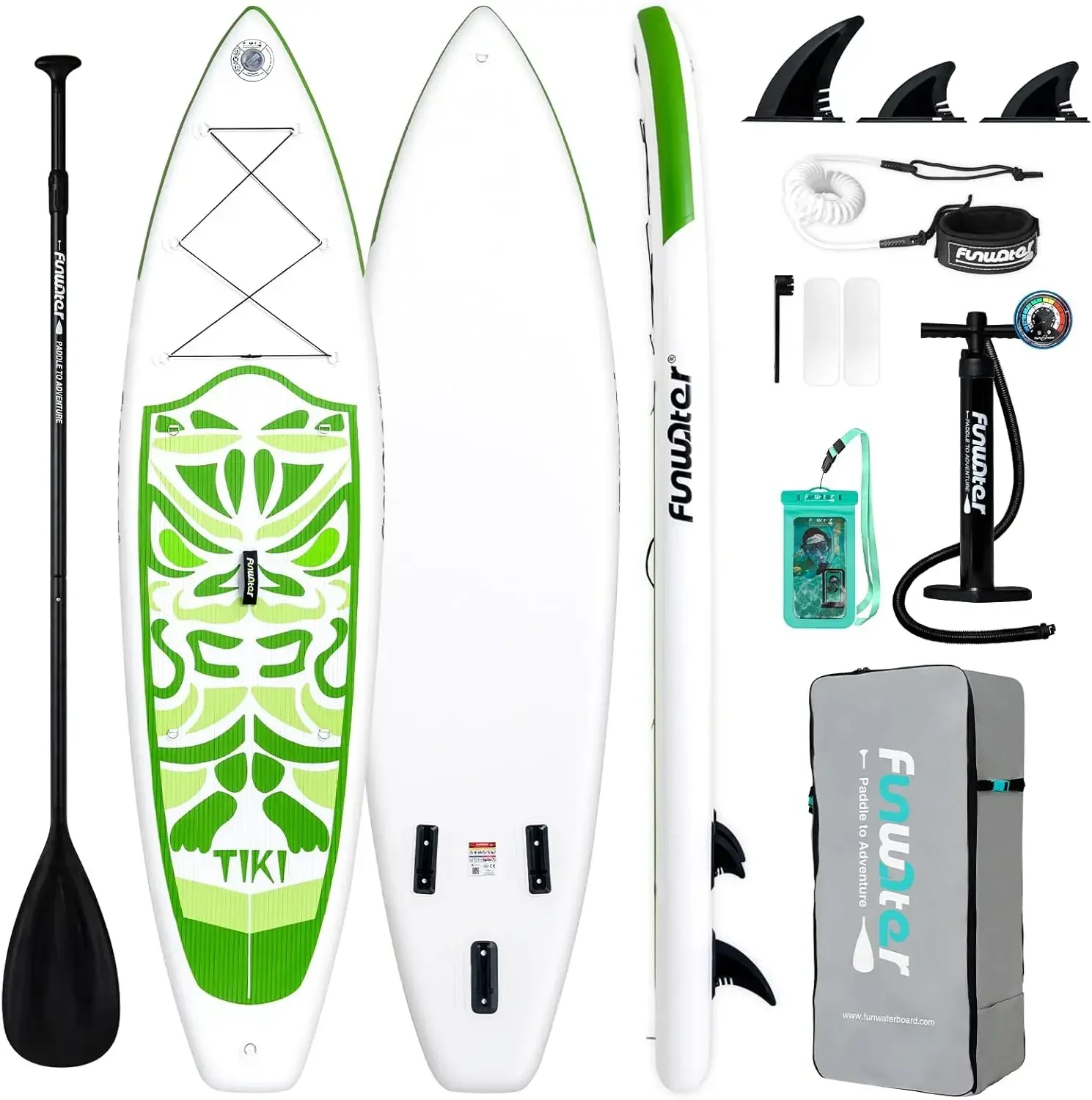 Inflatable Ultra-Light Stand Up Paddle Board for All Skill Levels with Premium SUP Paddleboard Accessories,Non-Slip Comfort Deck
