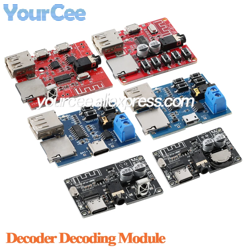 XY-ABT XY-BT-Mini XY-ABT HW-770C Audio Receiver Module MP3 Lossless Decoder Board Bluetooth-compatible Wireless Stereo Music PCB