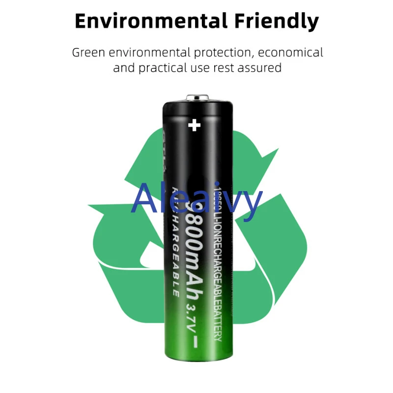 Высококачественная литий-ионная батарея 18650, 3,7 В, 9800 мАч — новая быстрая зарядка, для фонарика, зарядка аккумуляторов, бесплатная доставка, многоразовая,