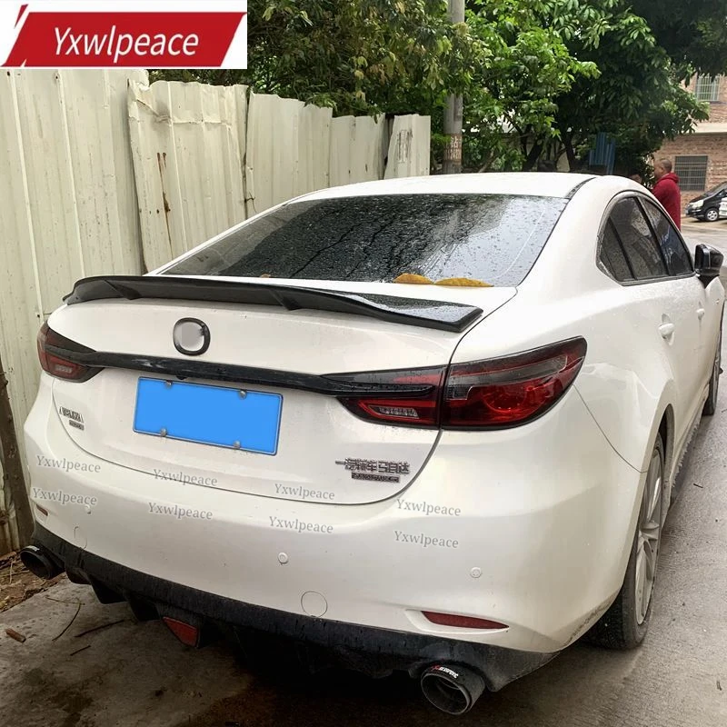 For Mazda 6 ATENZA Spoiler 2015 2016 2017 2018 2019 2020 Unpainted Color Car Trunk Spoiler Body Kit Parts