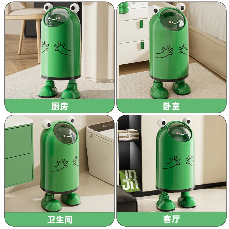 

Мусорное ведро большой емкости для гостиной, кухни, корзина для мусора, уплотнительная раздвижная крышка, двухслойное мусорное ведро без гибки