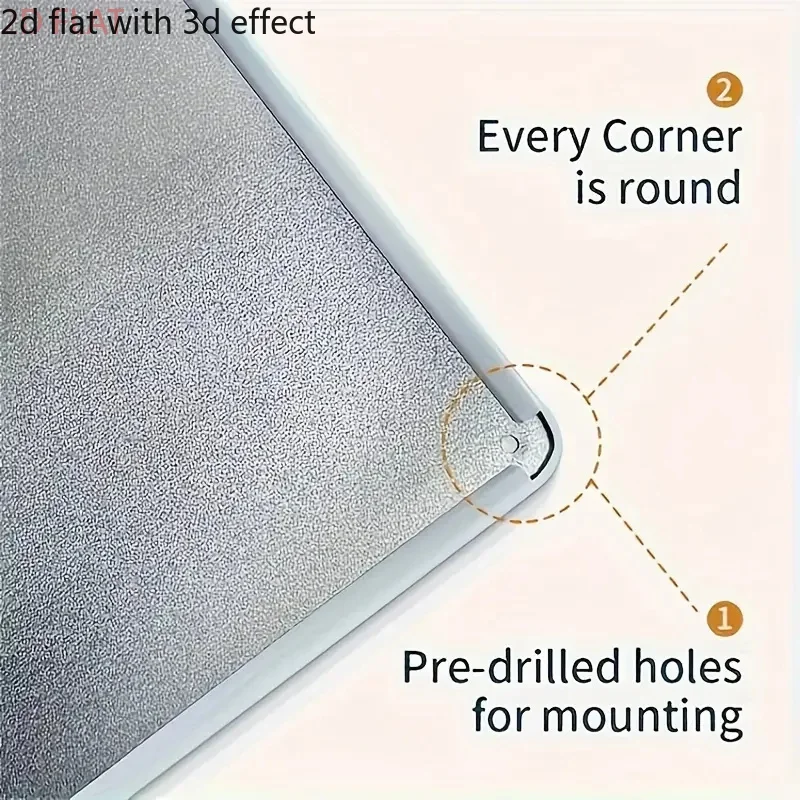 1 لوحة معدنية مسطحة للحديقة ثنائية الأبعاد، مناسبة للديكور الفني للمنزل والمكتب الداخلي والخارجي.