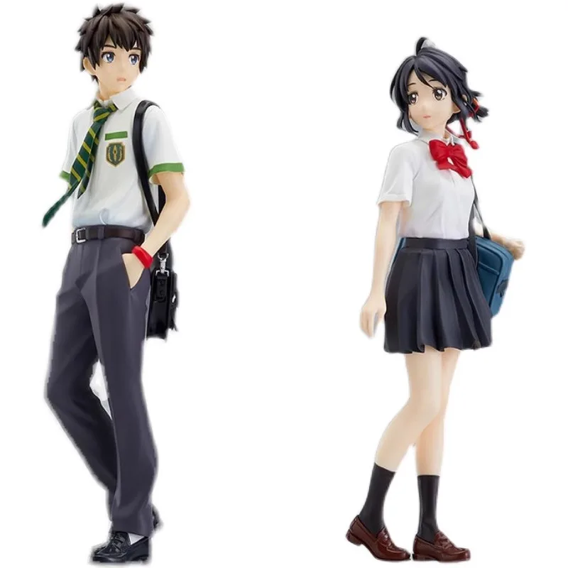 

Original GSC Pop Up Parade Tachibana Taki Miyamizu Mitsuha Your Name 17cm Authentic Collection Model Animation Character Toy