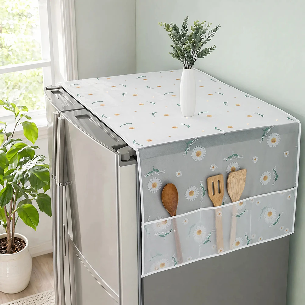 Fridges Dustproof Cover,Multifunctional Washing Machine Dust Cover,Waterproof Storage Bag,Universal Fit For Various Furniture