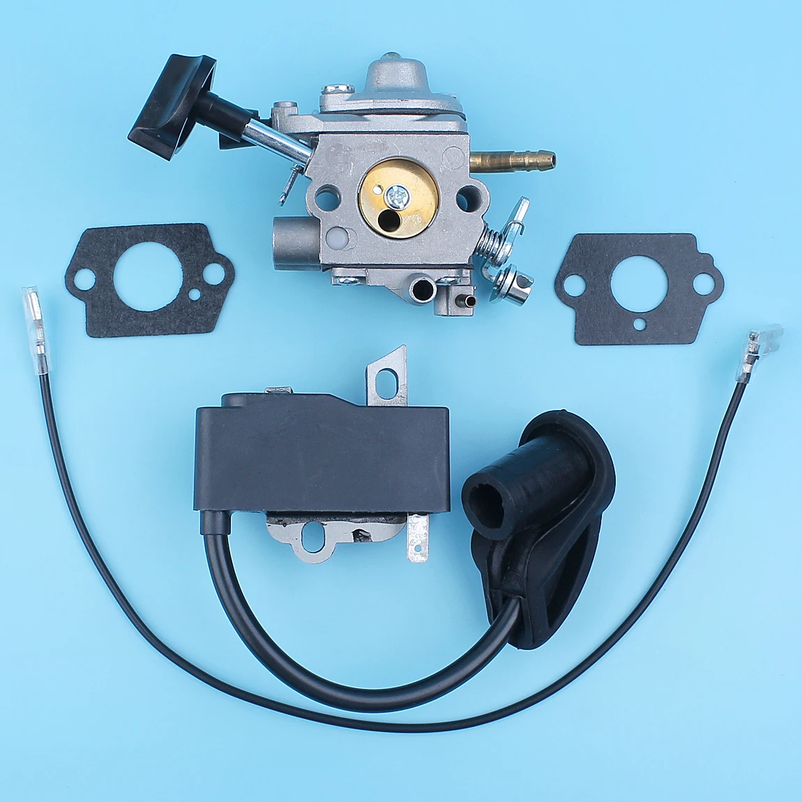 Carburetor Carby Ignition Coil Module Gasket Kit For Stihl BR500 BR550 BR600 Backpack Blower Zama C1Q-S183