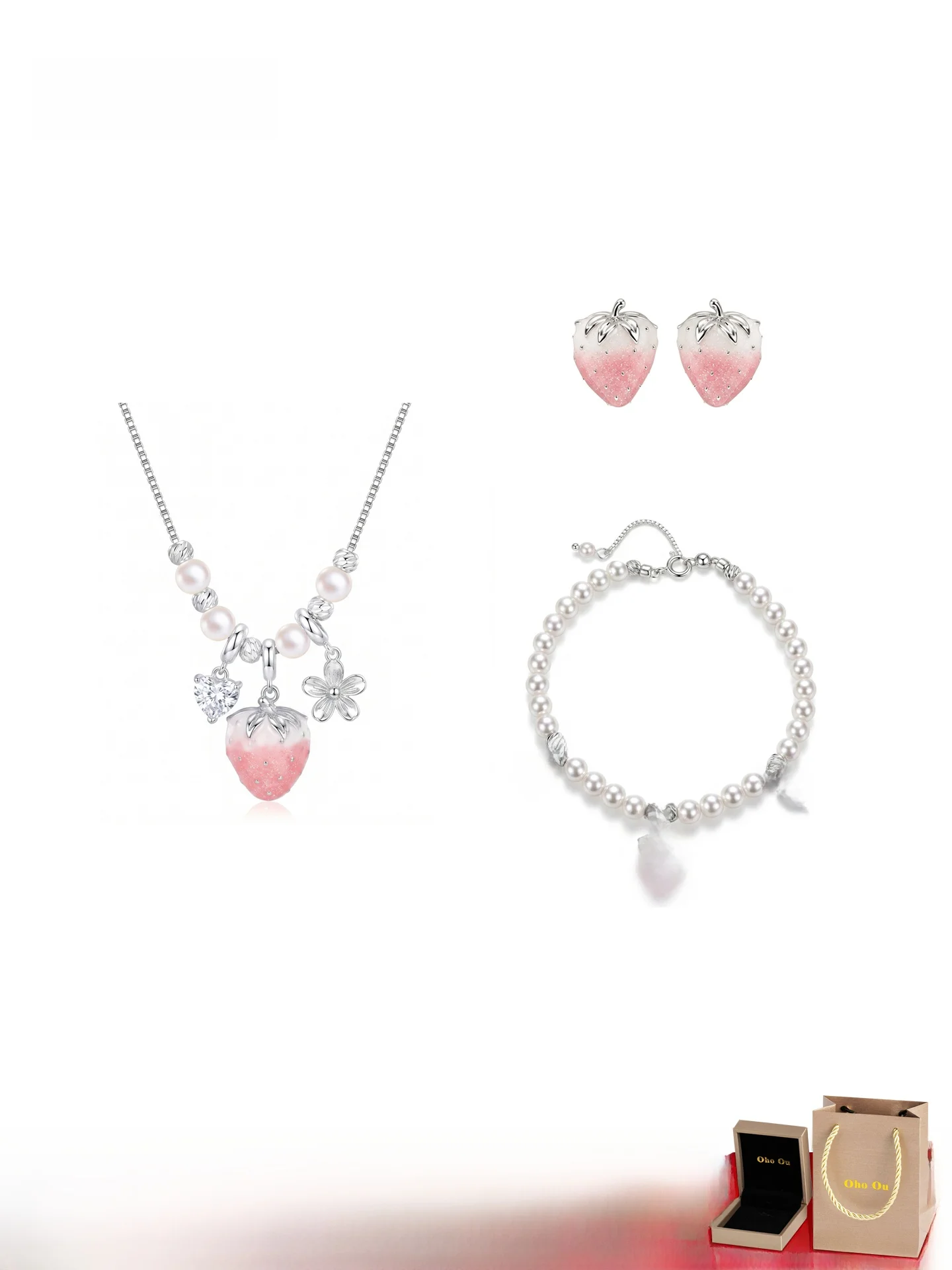 conjunto-de-joyeria-de-la-serie-original-oho-ou-pearl-strawberry-collar-pulsera-pendientes-regalo-de-cumpleanos
