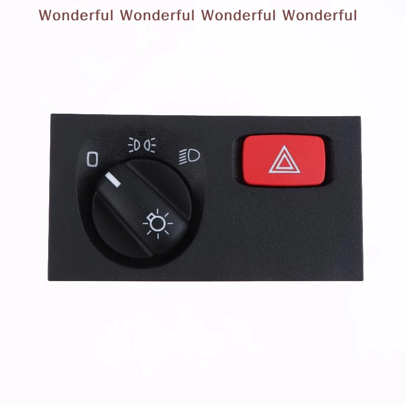 

Car Headlight Switch with Emergency Warning Button Stable Contact for Efficient Electrical Performance on Roads