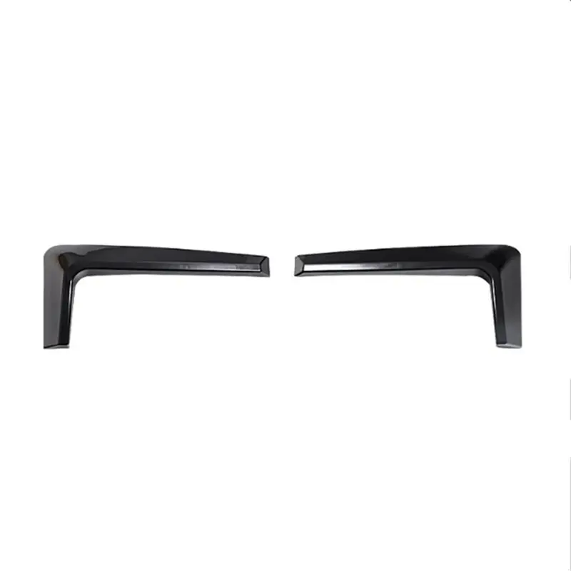 

For Land Rover Defender 2020-2024 Car Front Bumper Lip Splitter Fin 2Pcs Glossy Black