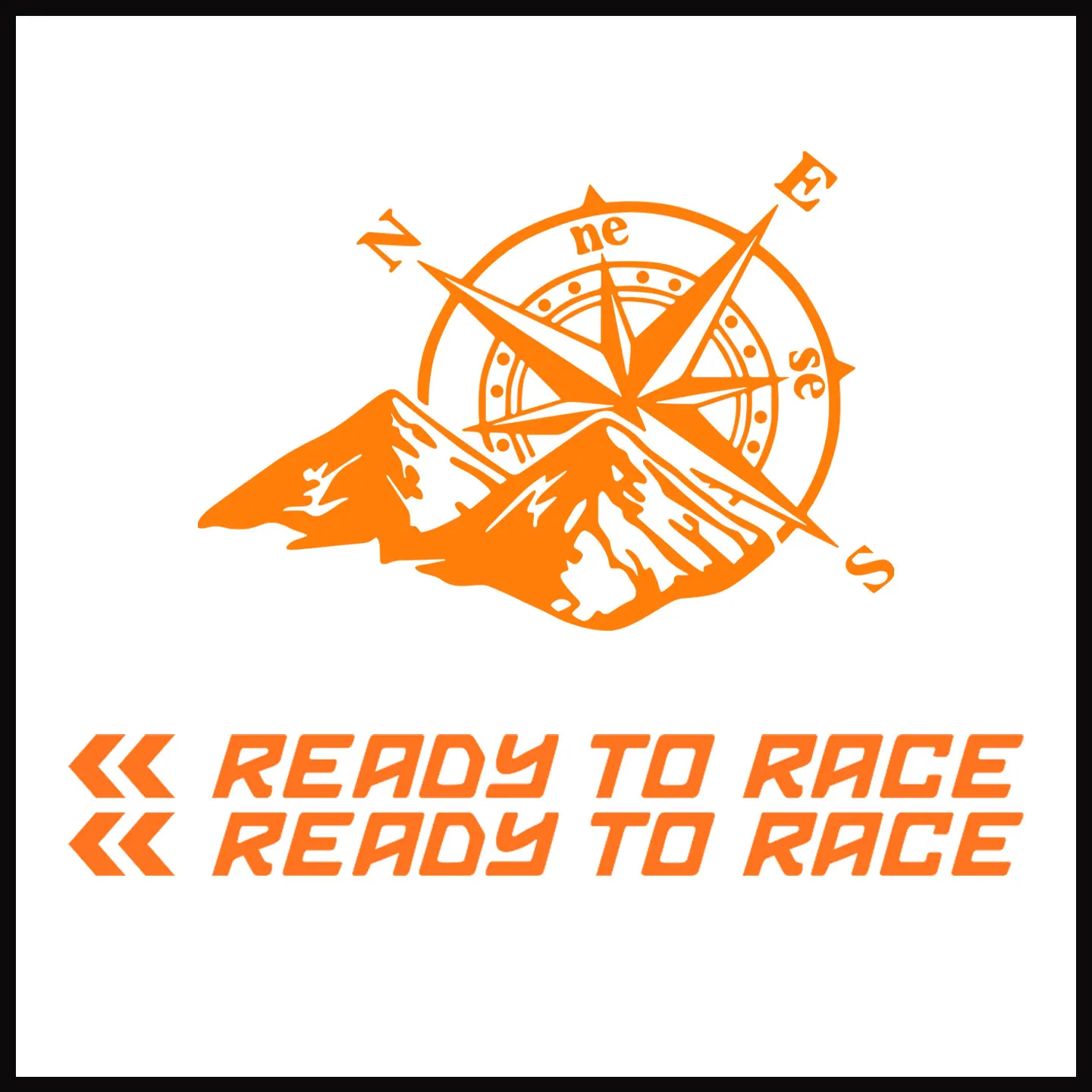 

For KTM ADV Duke 390 690 790 890 1190 RC 1290 Adventure READY TO RACE Motorcycle Sticker Universal Decor Decal