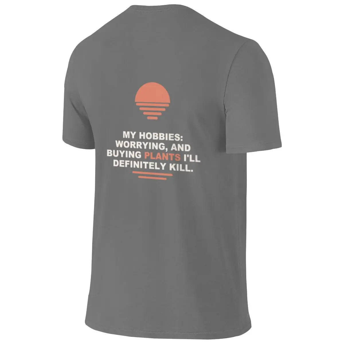 Plant Killer Hobbies Basic Reversible T-shirt Retro Trendy Brand Double Edging Women's T-shirts