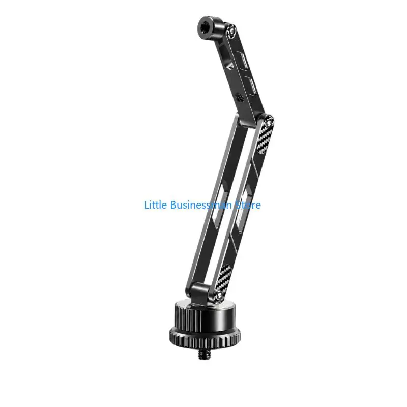 Verstellbare 1/4-Zoll-Kamerahalterung mit 3 Gelenken, Armen aus Aluminiumlegierung, 1/4-Zoll-Schraube/1/4-Zoll-Gewindeloch/17 mm – Detail 9
