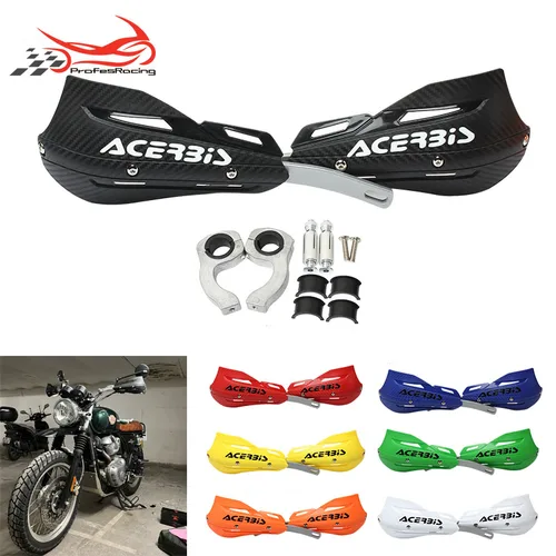 Imagen 1 del producto Protector de mano Universal para motocicleta de 22mm y 28mm, cubierta protectora, Kits de montaje de manija, guardamanos apto pa