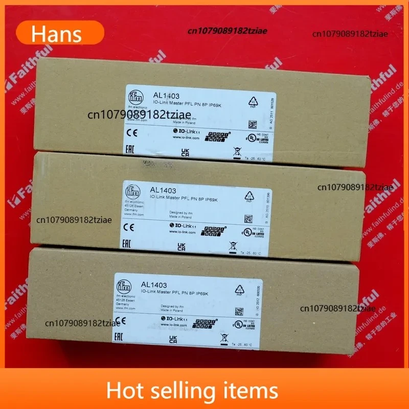 2026 Hot Item IFM AL1403 New IO-Link Host Module PFL PN with Profinet Interface