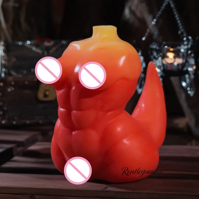 RENHEYUOU - Portable Male Pleasure Cup Realistic Soft Silicone Butt Sex Doll Adult Masturbation Toy Intimate Sex Product for Men