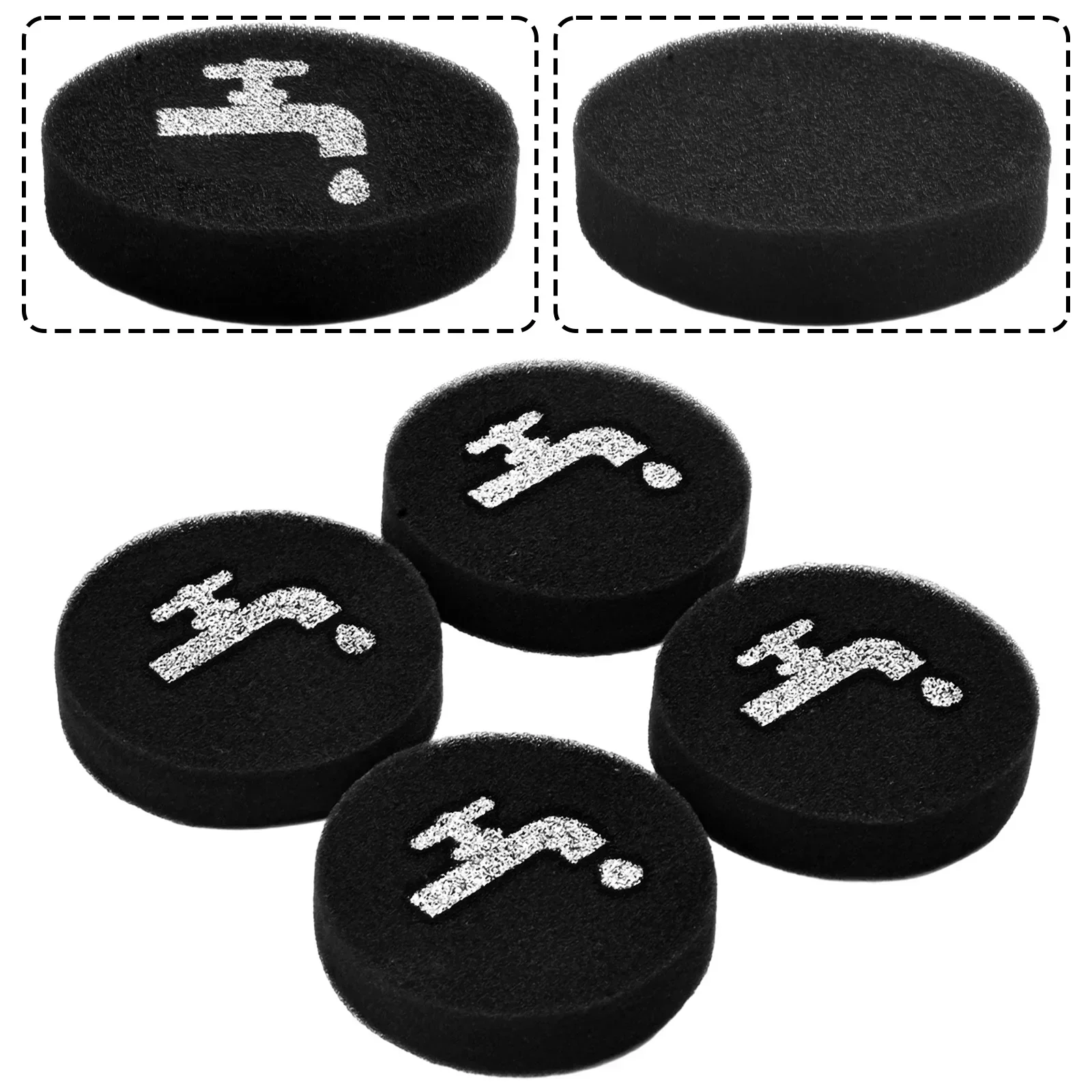 4/10 قطعة مرشح الإسفنج ل POWERSERIES + 16 فولت/20 فولت اللاسلكي عصا فراغ نماذج قطع الغيار استبدال الملحقات