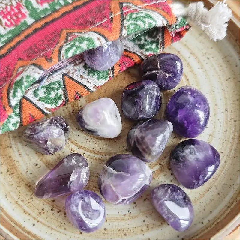 

100g/pack Natural Tumbled Polished Crystal Quartz Stone Raw for Decoration Reiki Gifts Energy Therapy Size 15-20MM 917