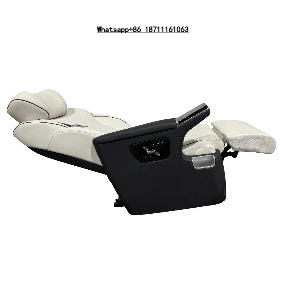 Smart Touch Screen  MPV Seat with Dual Wireless Charging and 9 Way Armrest Control for VIP Car Interior