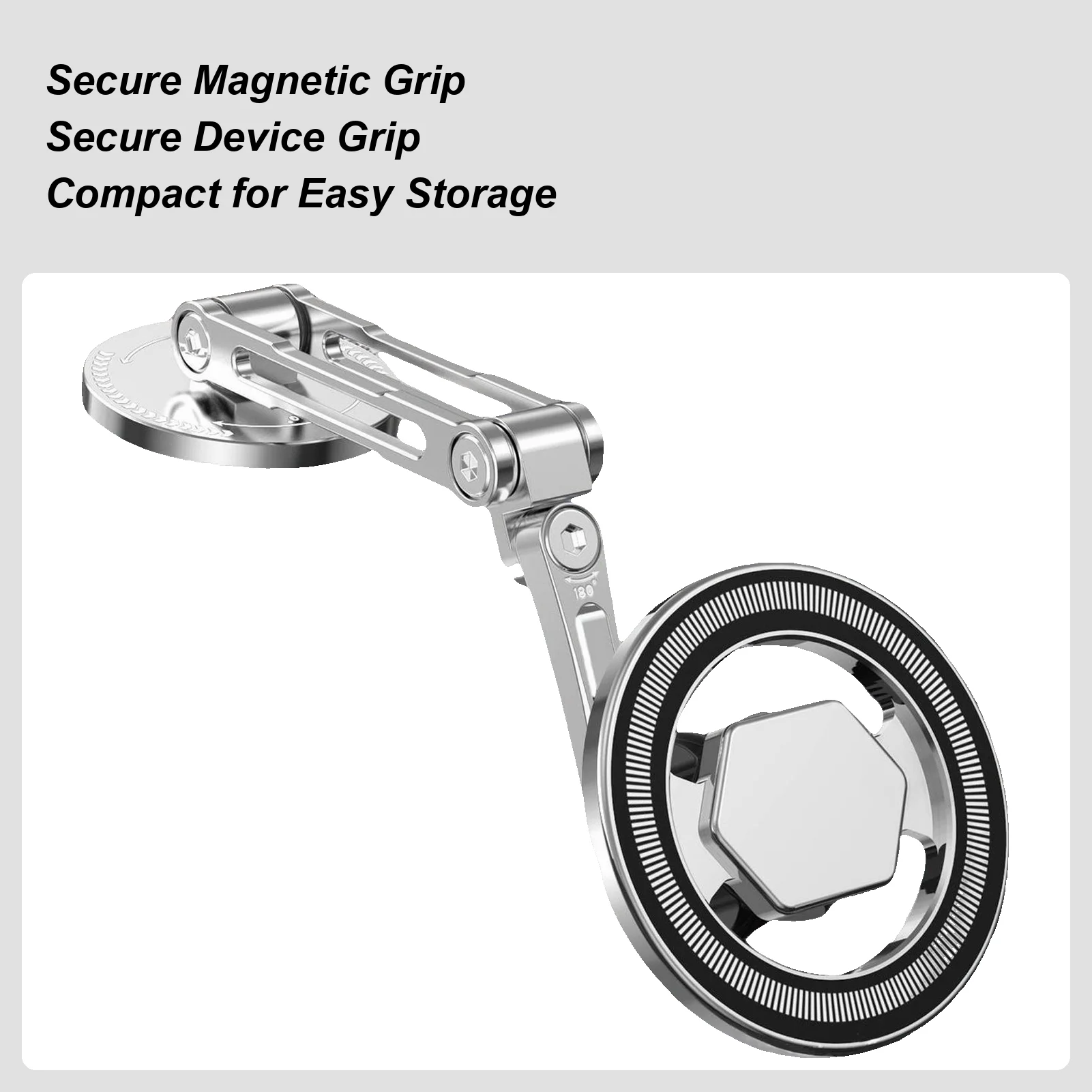 

Магнитный автомобильный держатель для телефона, складная регулируемая подставка для мобильного телефона, магнитное крепление для телефона, автомобильные аксессуары для приборной панели, лобовое стекло грузовика