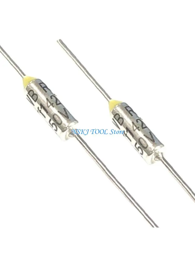 

L8RC 10Pcs Metal Shell Thermal Fuses Cutoff For Circuit Protections Thermal Fuses 250V 10A 65-84℃ Temperature Fuses Cutoffs