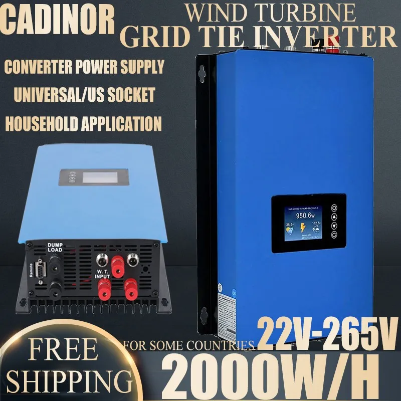 20000W/DAY Pure Sine Wave Inverter Power Solar Car Inverters With LED Display DC 12V 24V To AC 220V Voltage Converter