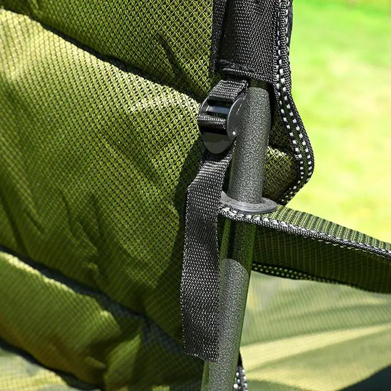 Folding Fishing Chair Camping Folding Chair 600D Oxford Cloth Fishing Stools For Ice Fishing Chair Iron Structure Travel Use