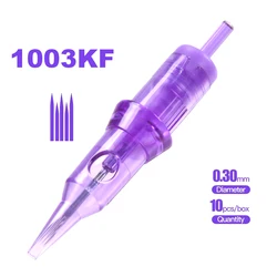 10/20/50/100pcs Tattoo Needle Cartridge 3X Permanent makeup Eyebrow Lip Needle For Rotary Tattoo Machine Pen