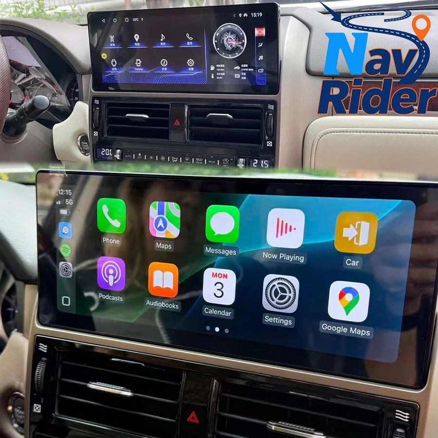 

For Lexus GX400 GX460 2008-2021 Upgrade To 2024 Player GPS Stereo Audio 10.9inch Android 14 Screen Carplay Car Radio Multimedia