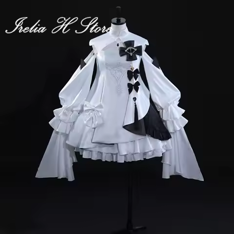Irelia H Store Eblana from Arknight Eblana Cosplay Costume for women Game Hallowee party daily dress female