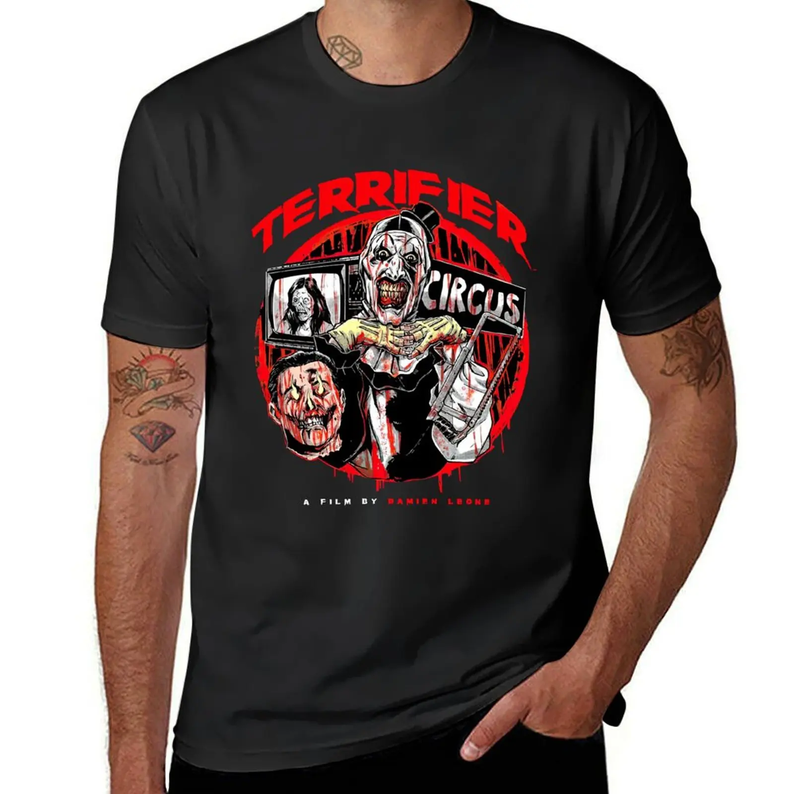 Terrifier Smile Officially T-Shirt vintage shirts graphic tees vintage clothes blanks mens tall t shirts