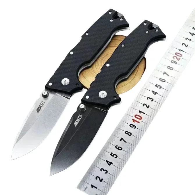 Folding knife AD10 AD-10  fiberglass Pocket Folding Knife  Tactical Rescue Self Defense Hunting EDC