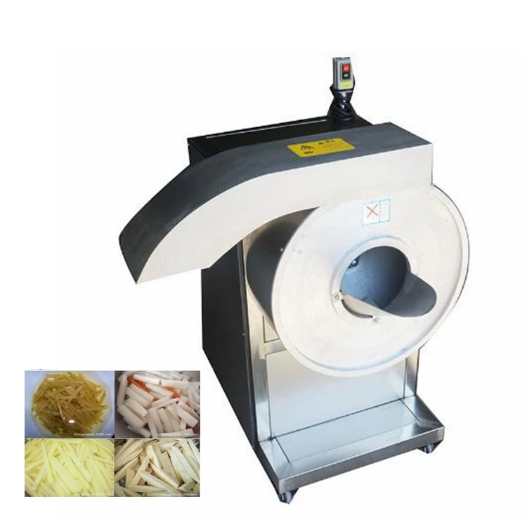 French Fry Cutter Automatic French Fried Potato Chips Cutting Machine