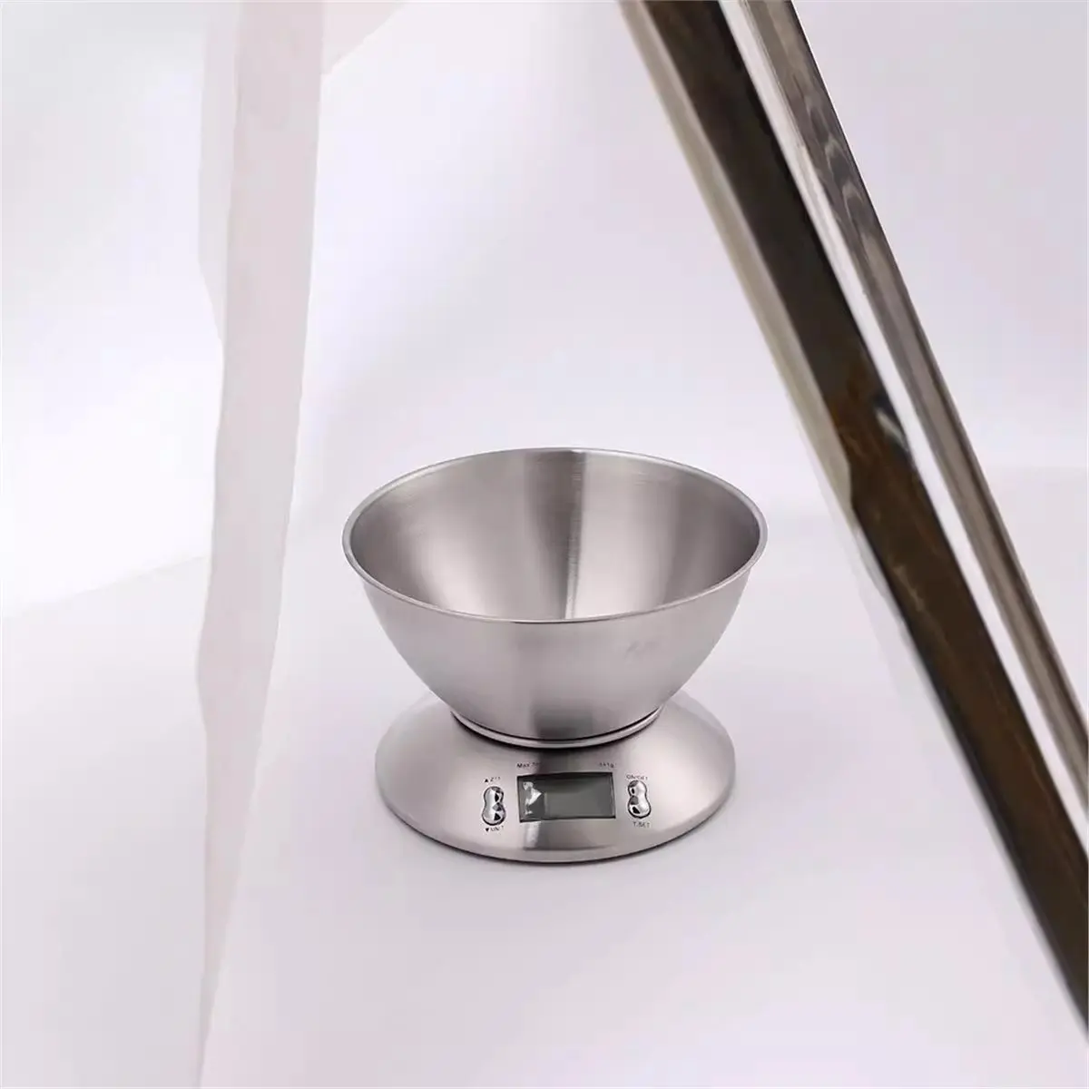 2026 Trend Household Stainless Steel Kitchen Scale with Bowel Household Scale Split Design Accessories Food
