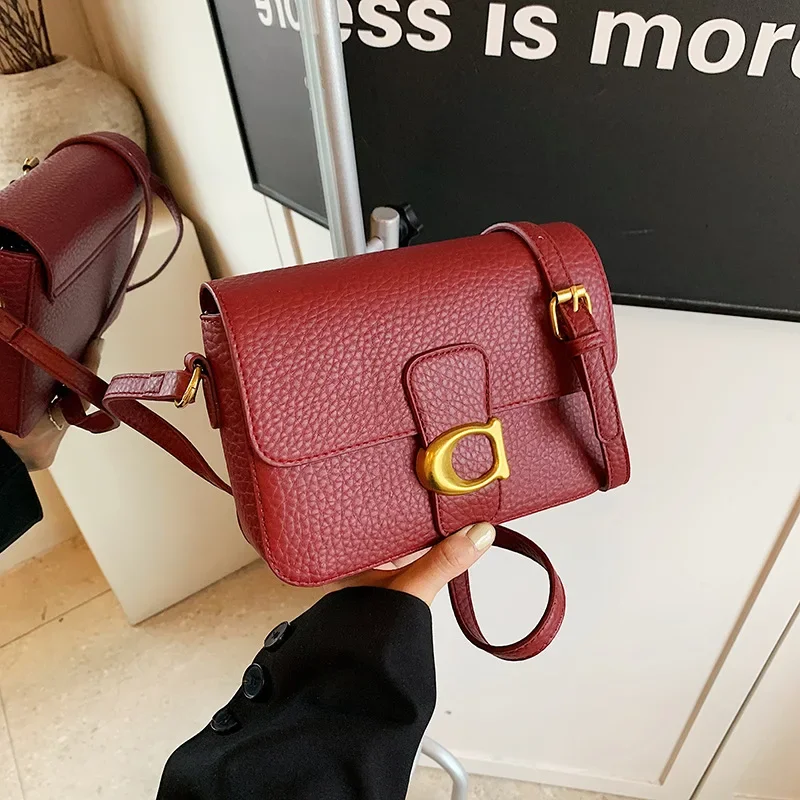 

2025 Новинка! Женская стильная нишевая маленькая квадратная сумка - текстура премиум-класса, универсальная через плечо/плечо, универсальный модный дизайн