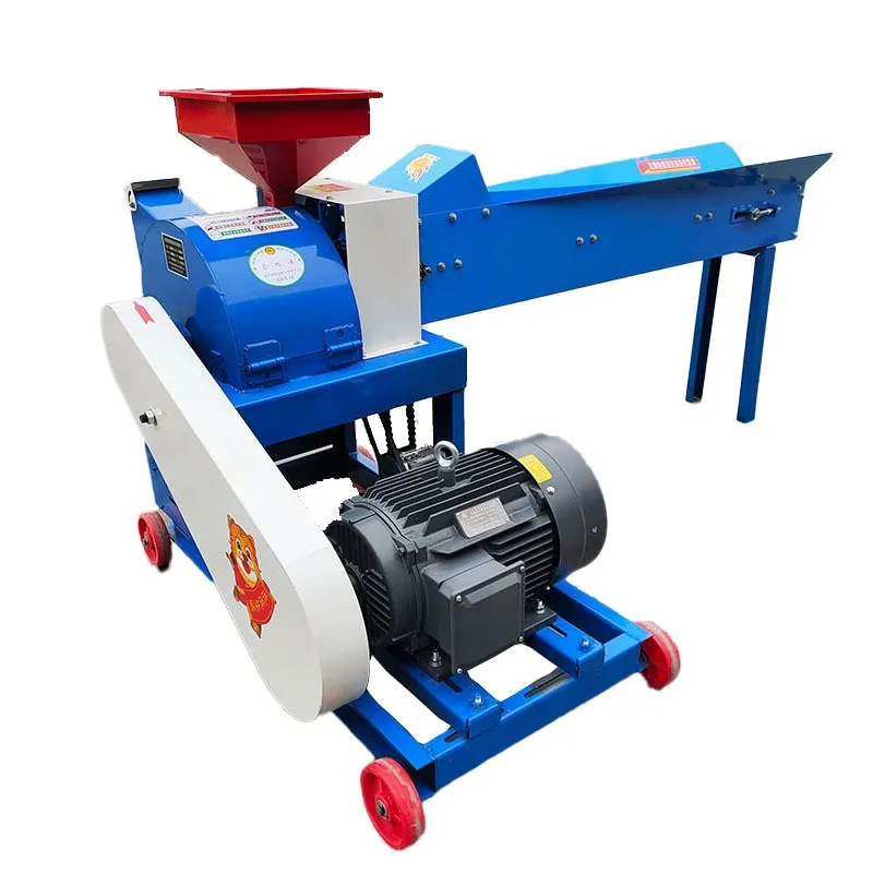 مضرب تكسير قش الذرة العشبي، خافق تغذية الدجاج والبط والخنازير