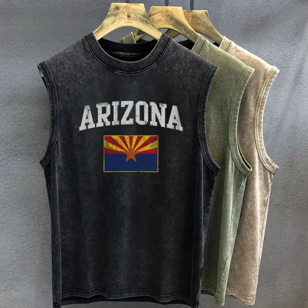 تي شيرت رجالي ريترو غسلها البرازيلي الجرافيك طباعة سترة سترة دون أكمام المرأة الصالة الرياضية Y2K ملابس الشارع الشهير الصيف 2025 تانك القمم