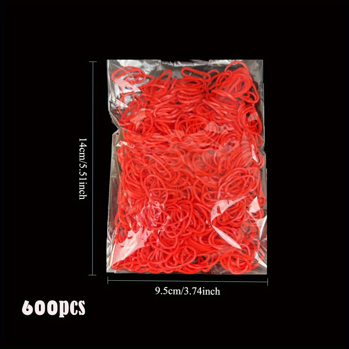 600 stuks rubberen band armband maken kit, kleurrijke weefriem kit, gebruikt voor doe-het-zelf vriendschapsarmband ketting speelgoed voor kinderen