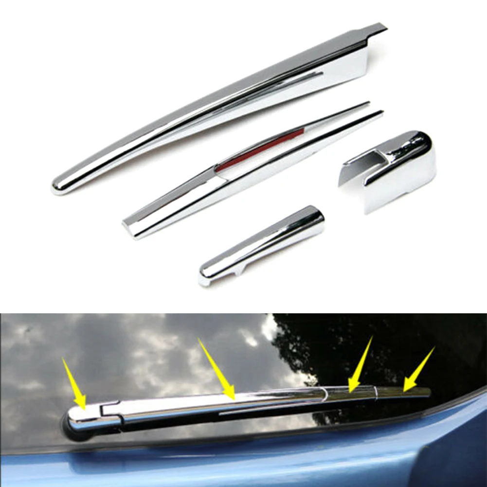 Car Rear Window Wiper Molding Decoration Cover Trim For Subaru forester 2013 2014 2015 2016 2017 2018  Styling Accessories