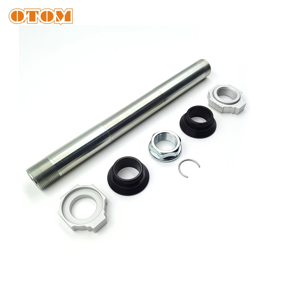 OTOM Motorcycle Front Rear Axle Bushing Hub Liner Chain Adjusting Nut For KEWS K16 K18 NC AVANTIS ENDURO 300 PRO WHEEL SPINDLE