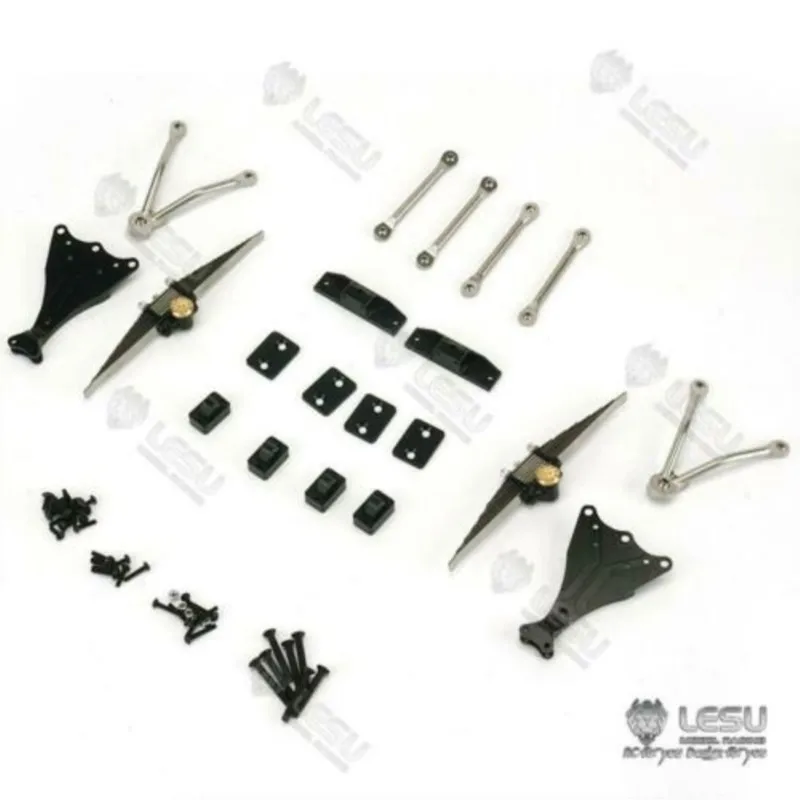 

Metal Rear Suspension RC Parts for 1/14 LESU A0009 3 Way Remote Control Dump Truck DIY Tamiyaya Model TH16482