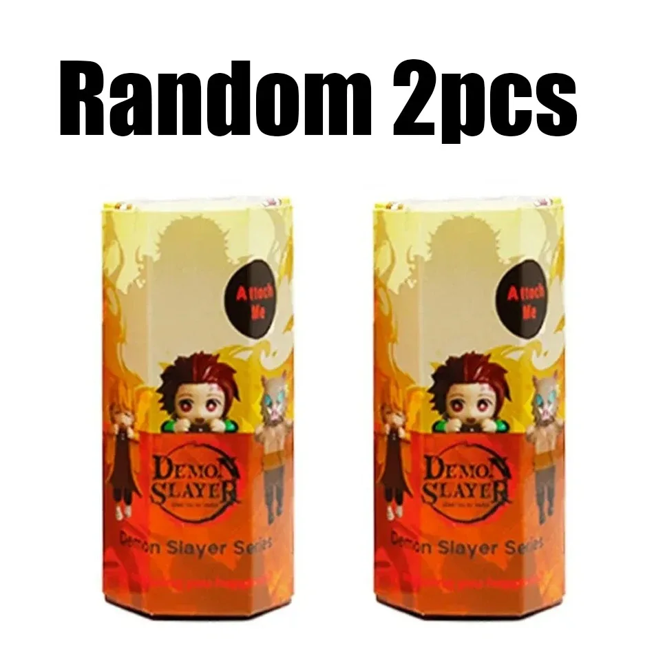 Demon Slayer Hippers Blind Box Mini-Actionfiguren Sammlerstücke Dekoration Kinderspielzeug Mystery Boxen Geburtstagsgeschenke für Kinder – Detail 2