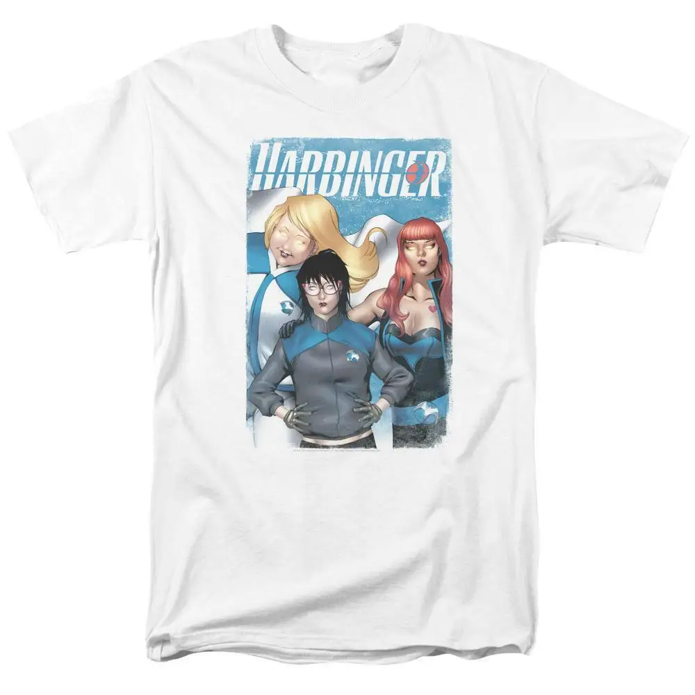 Harbinger T Shirt Valiant Comics men's regular fit cotton graphic tee VAL182