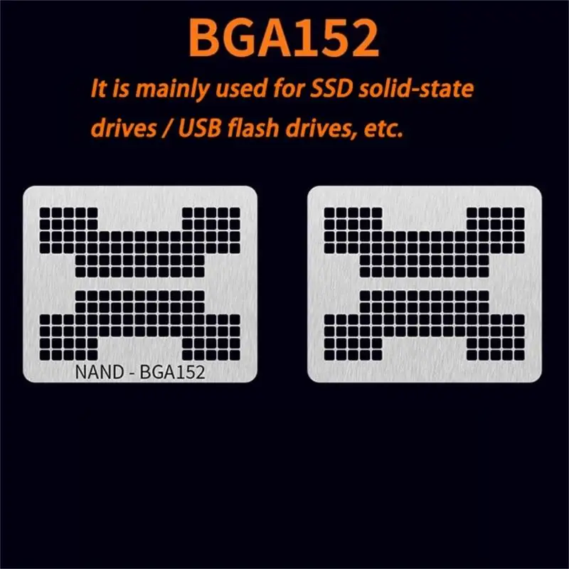 31BA Storage Drive Component Reballing with BGA78, BGA82, BGA96, BGA102, BGA132 and BGA152 Identified Plates for Solder Ball