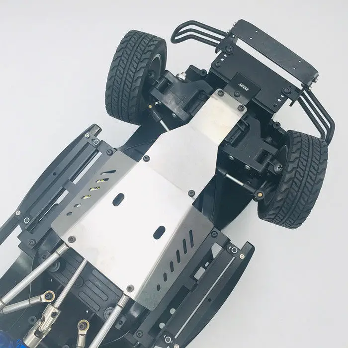KYX simulation model car TAMIYA CC01 stainless steel chassis guard 0.8mm Karoo chassis guard