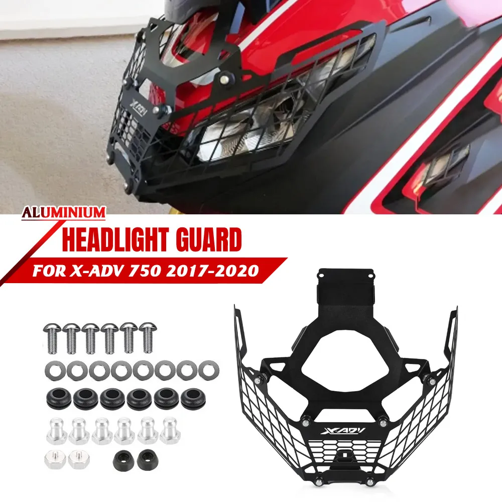 

For HONDA XADV 750 2017-2020 X-ADV 750 2018 2019 Motorcycle Headlight Head Light Guard Protector Cover Protection XADV750