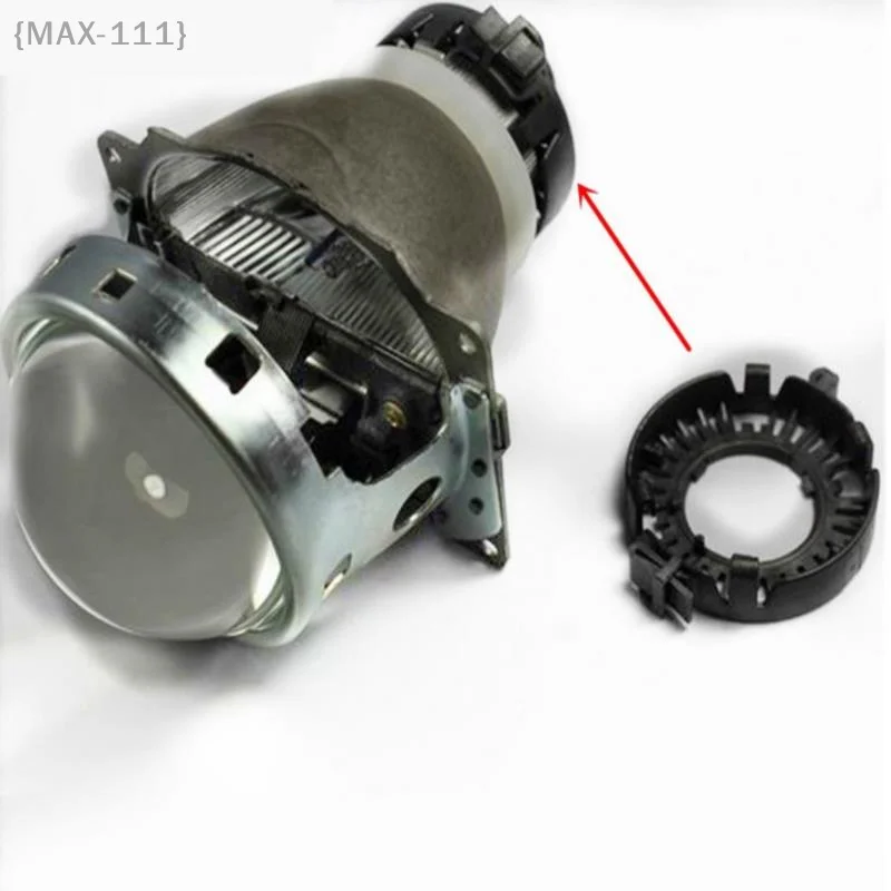 【No】Universal D1S/D3S HID Bulb Adapter Set | 2PCS Clip Rings & Holder Brackets For Xenon Headlight Retrofitting