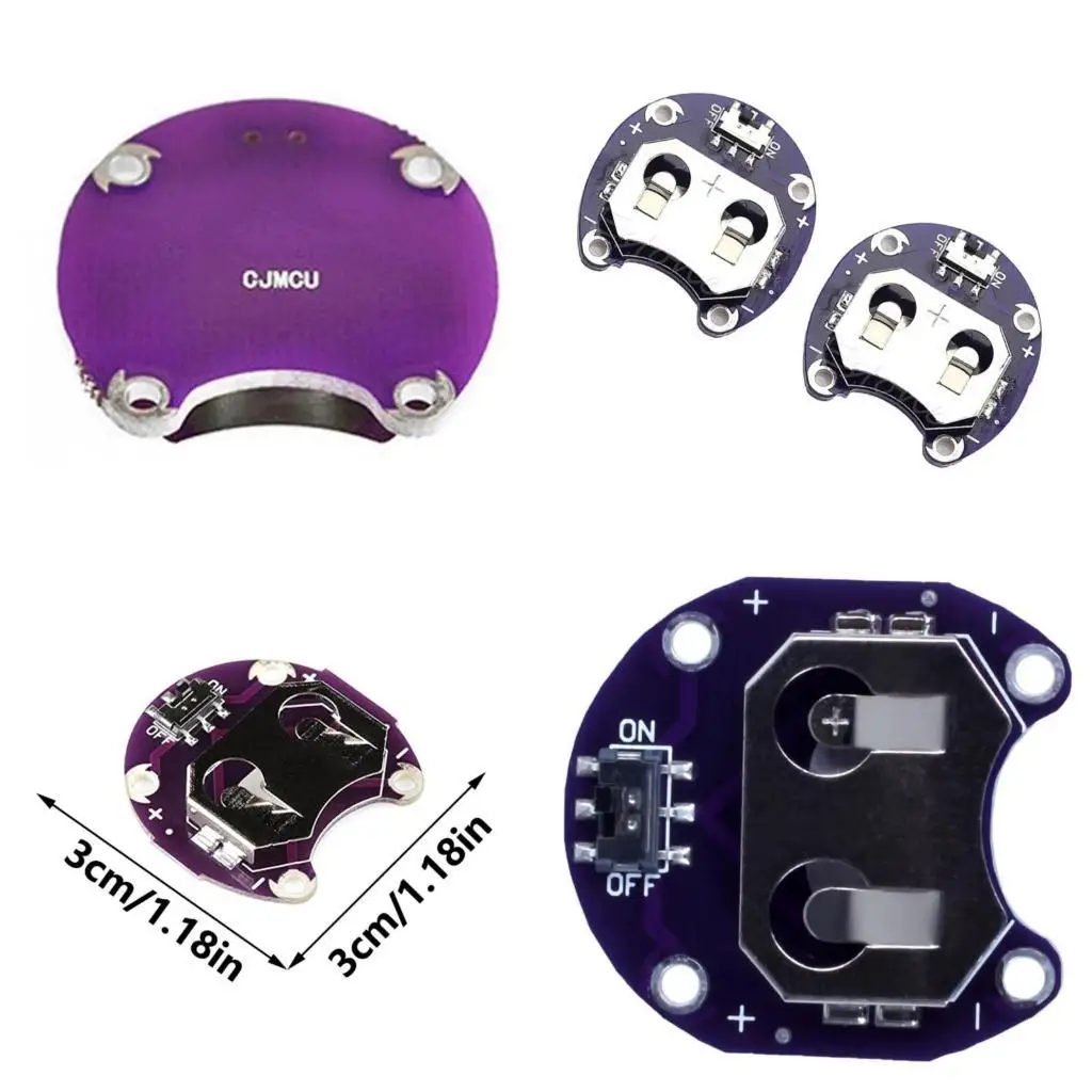 R53C Efficient CR2032 Battery Holder For Smooth Integration Into Small Devices Like