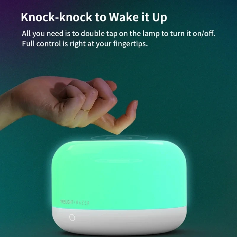 Yeelight LED Smart Lamp D2 Ambient Night Light RGB WiFi App Control Dimmable Voice Control Works with Homekit Google Home Mijia