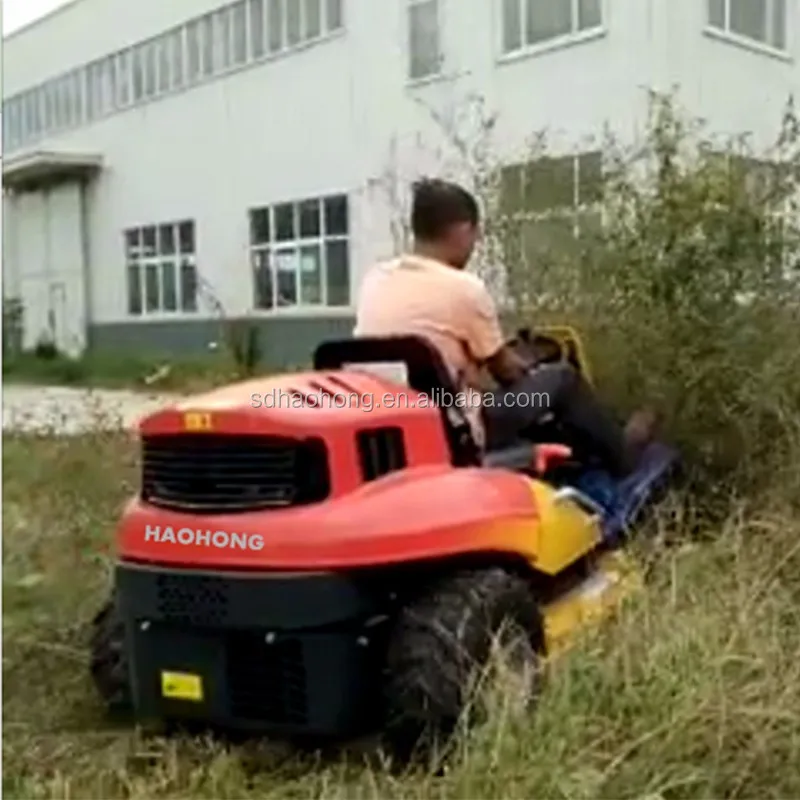 Ferngesteuerter All-Terrain-Rasenmäher mit Motor-Aufsitz-Aufsitz-Rasenmäher